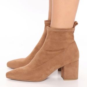 Fashion Nova | Taupe Booties